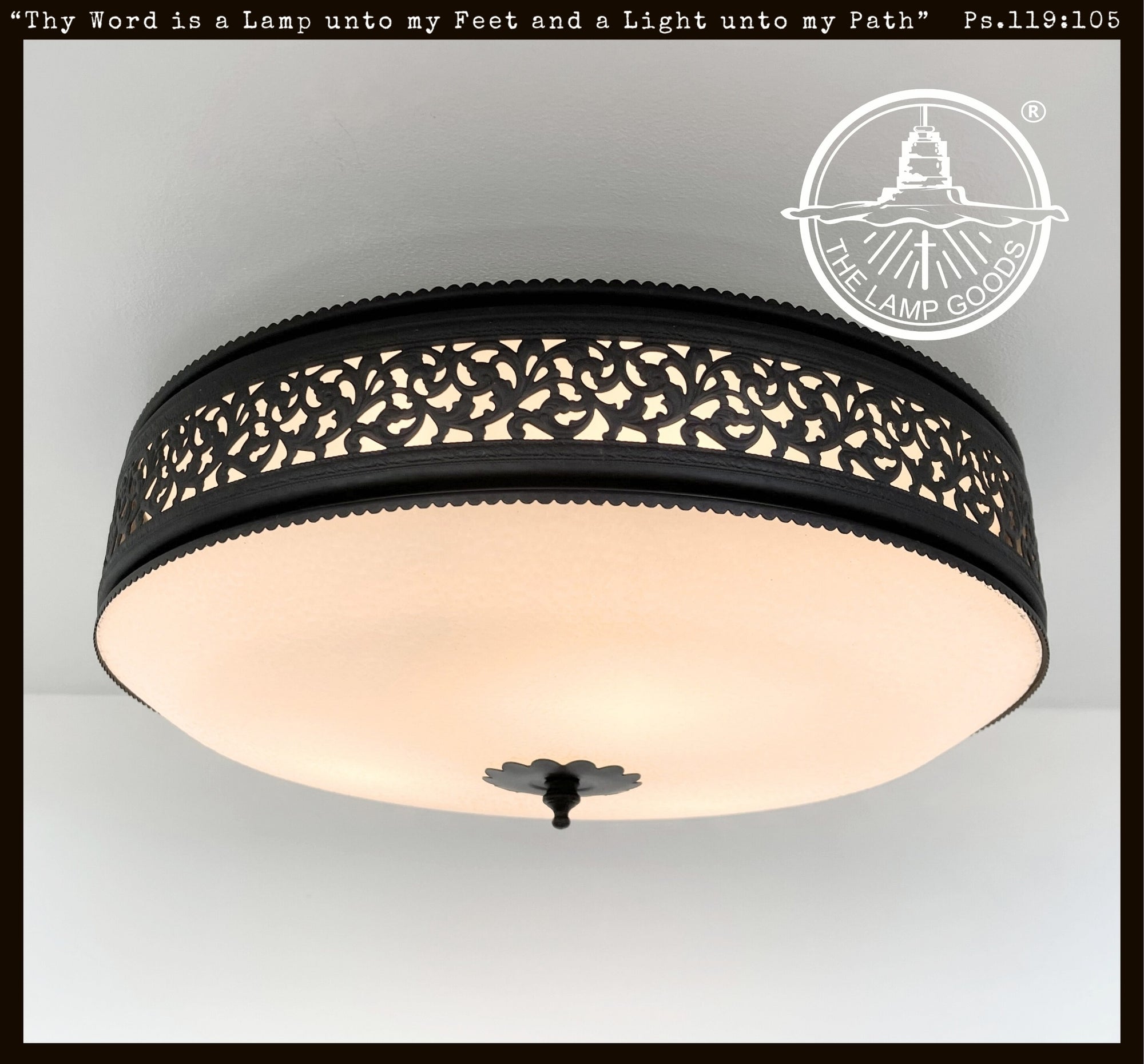 Exceptional Mid CENTURY MODERN Original Ceiling Light Fixture