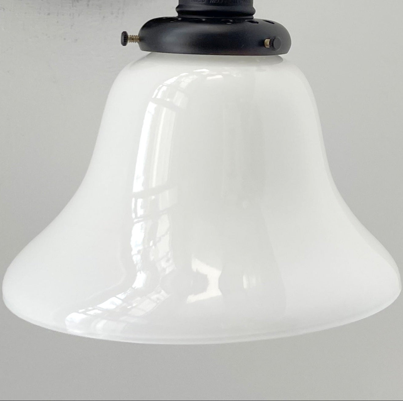 SHADE ONLY ! Antique 1930's Milk Glass Wall SCONCE Lighting -