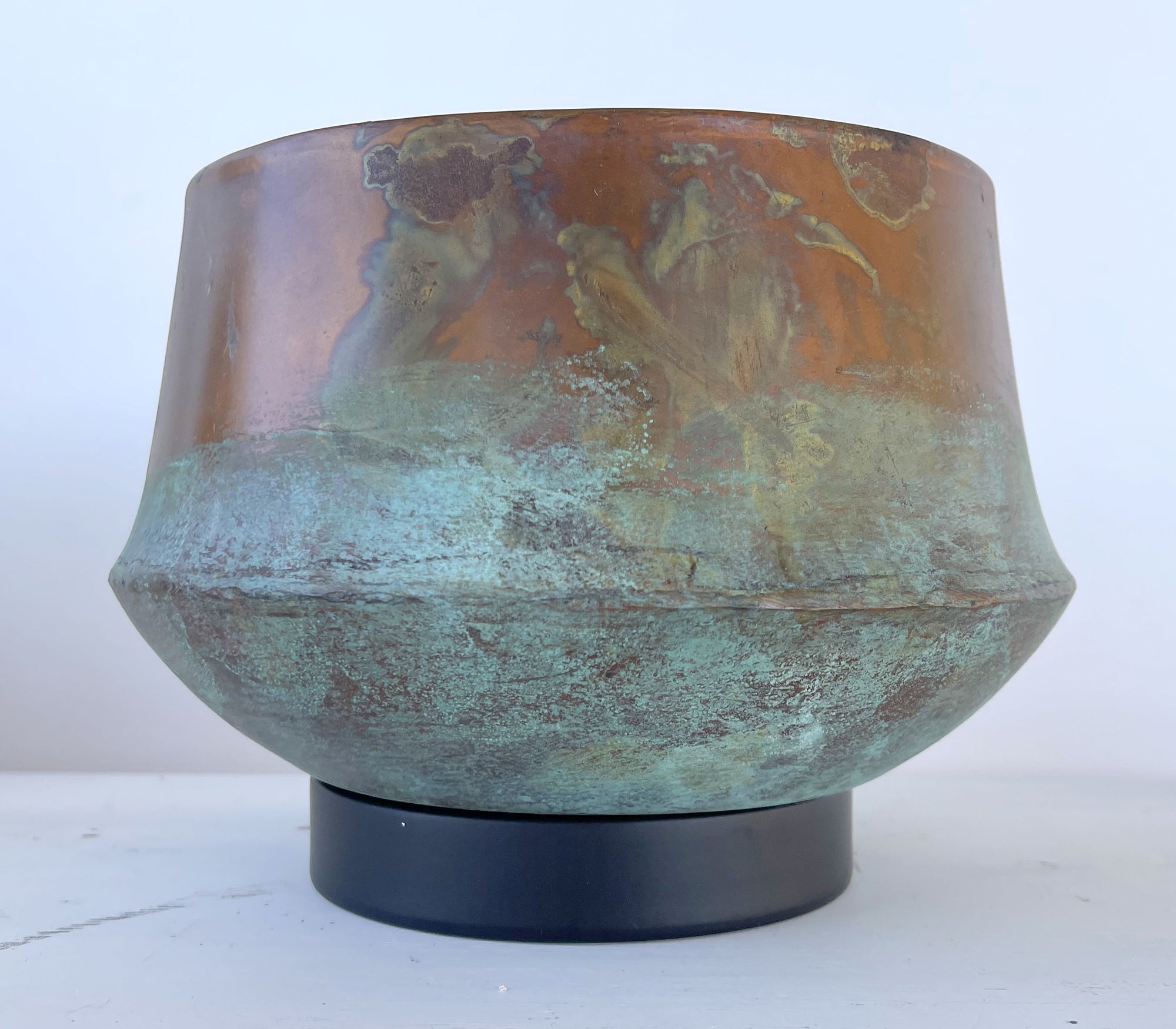 Modern Handcrafted Copper Table Lamp