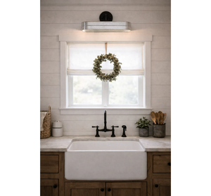 Modern Farmhouse Galvanized Metal Wall Sconce
