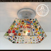 Multi-Colored Boho Handcrafted Ceiling Light