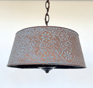 Ornate Copper Farmhouse Chandelier Lighting