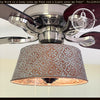 Ornate Copper Ceiling Fan Light Kit Makeover Replacement
