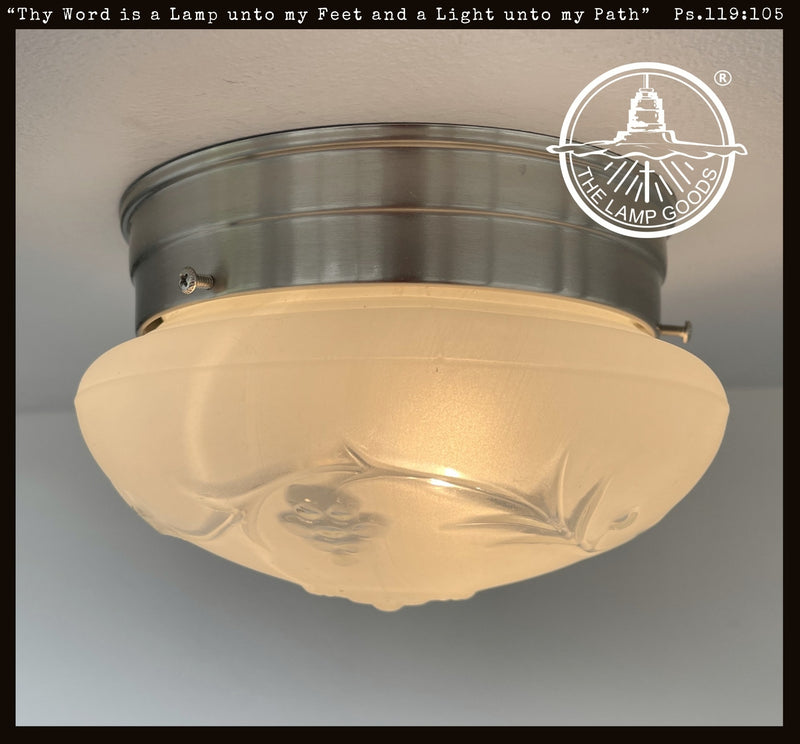 Mid Century Ceiling Light Farmhouse Fixture - The Lamp Goods