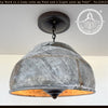 Rustic Bucket Chain Ceiling Light