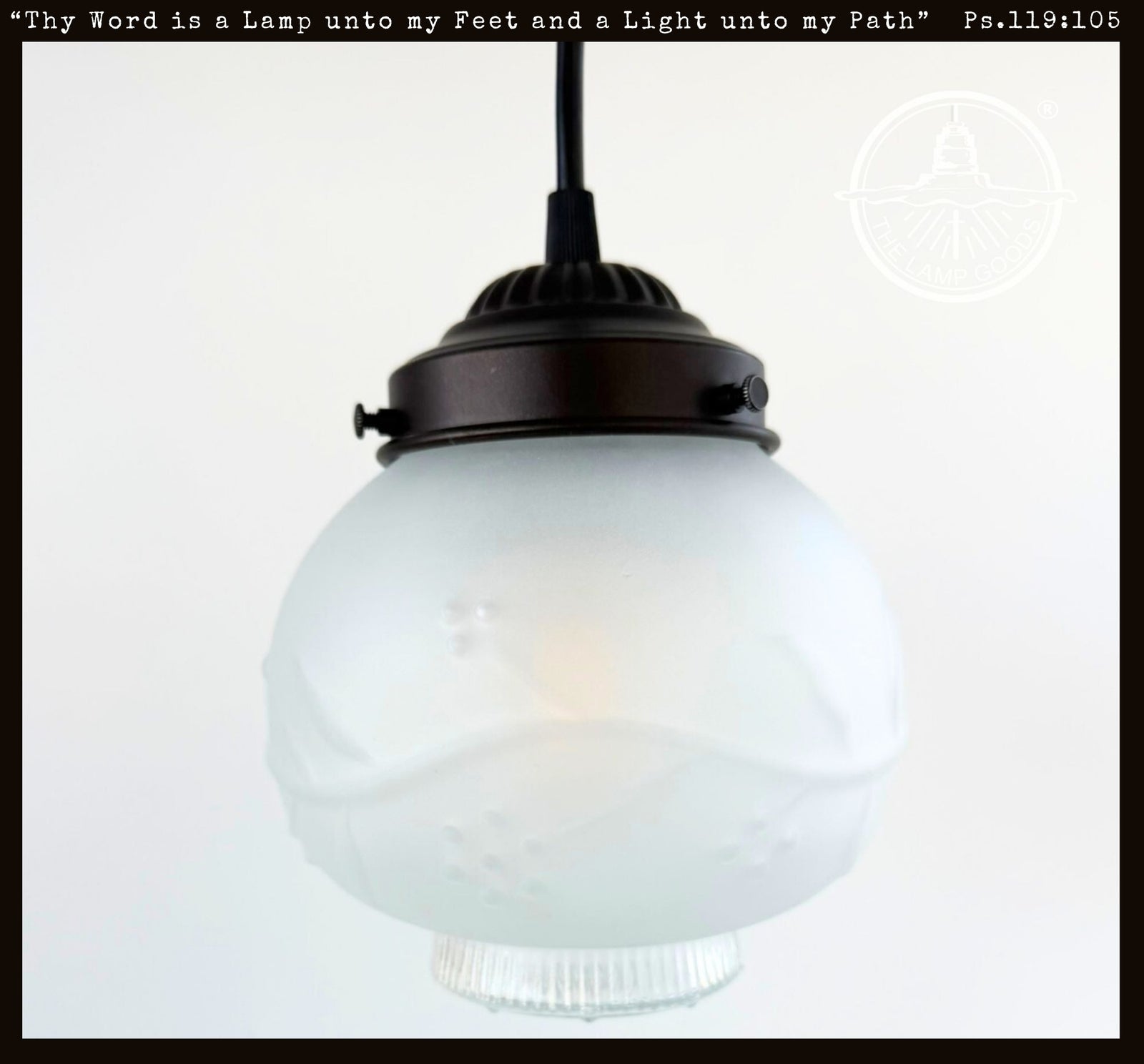 Embossed Floral Vine Berries Pendant Light | 6" Width - The Lamp Goods