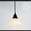 Holophane Delicate Tiered Pendant Light | 6.5" Width - The Lamp Goods