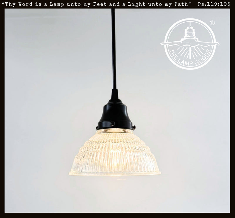 Holophane Delicate Tiered Pendant Light | 6.5" Width - The Lamp Goods