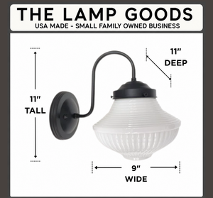 Traditional Schoolhouse Sconce Wall Light