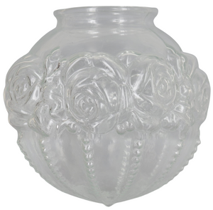 Embossed Antique Glass Globe Replacement