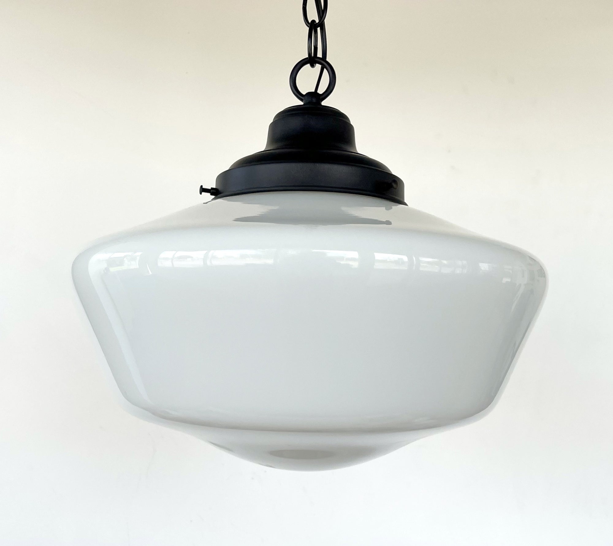 HUGE 16" QUALITY SCHOOLHOUSE Pendant Light