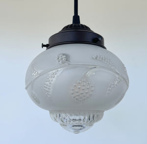 Vintage 1940's Victorian PENDANT Light