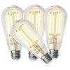 4 Pack - Dimmable Vintage LED 60W Eq.