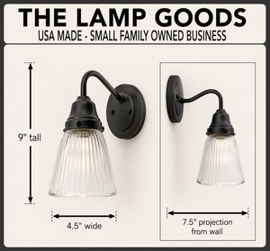 Minimalist Wall Sconce Light Fixture - The Lamp Goods