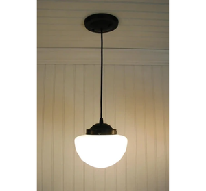 Mushroom Schoolhouse | 7" Pendant Light