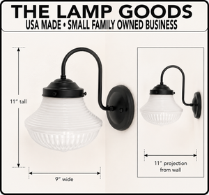 Traditional Schoolhouse Sconce Wall Light