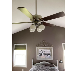 Schoolhouse Milk Glass Ceiling Fan LIGHT KIT