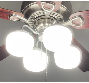 Schoolhouse Milk Glass Ceiling Fan LIGHT KIT
