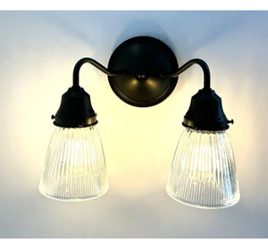 Minimalist Antique Glass Light Pendant or Sconce - The Lamp Goods
