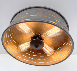 Rustic Farmhouse Ceiling Light Fixture