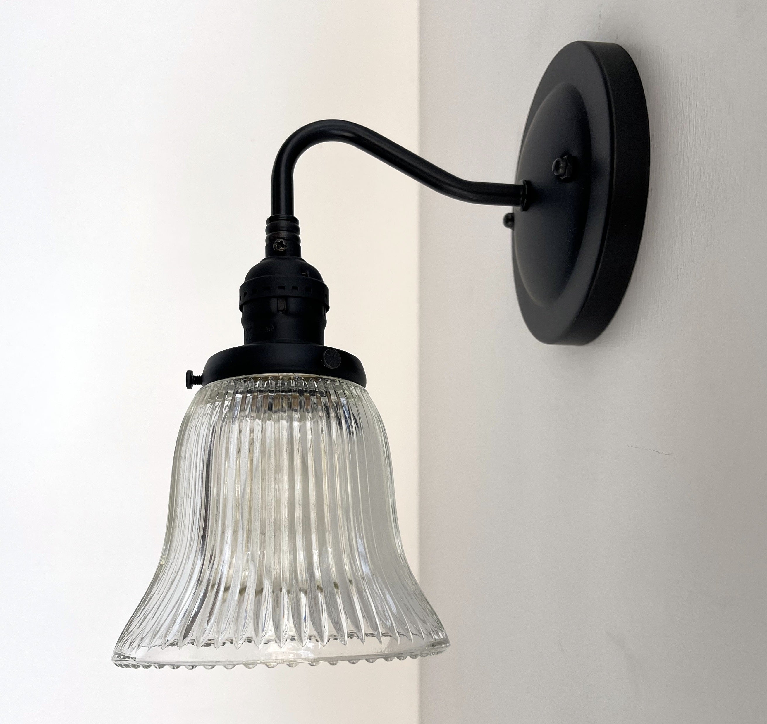 Vintage Glass Wall Sconces | Made in the USA | Free Shipping - The Lamp ...