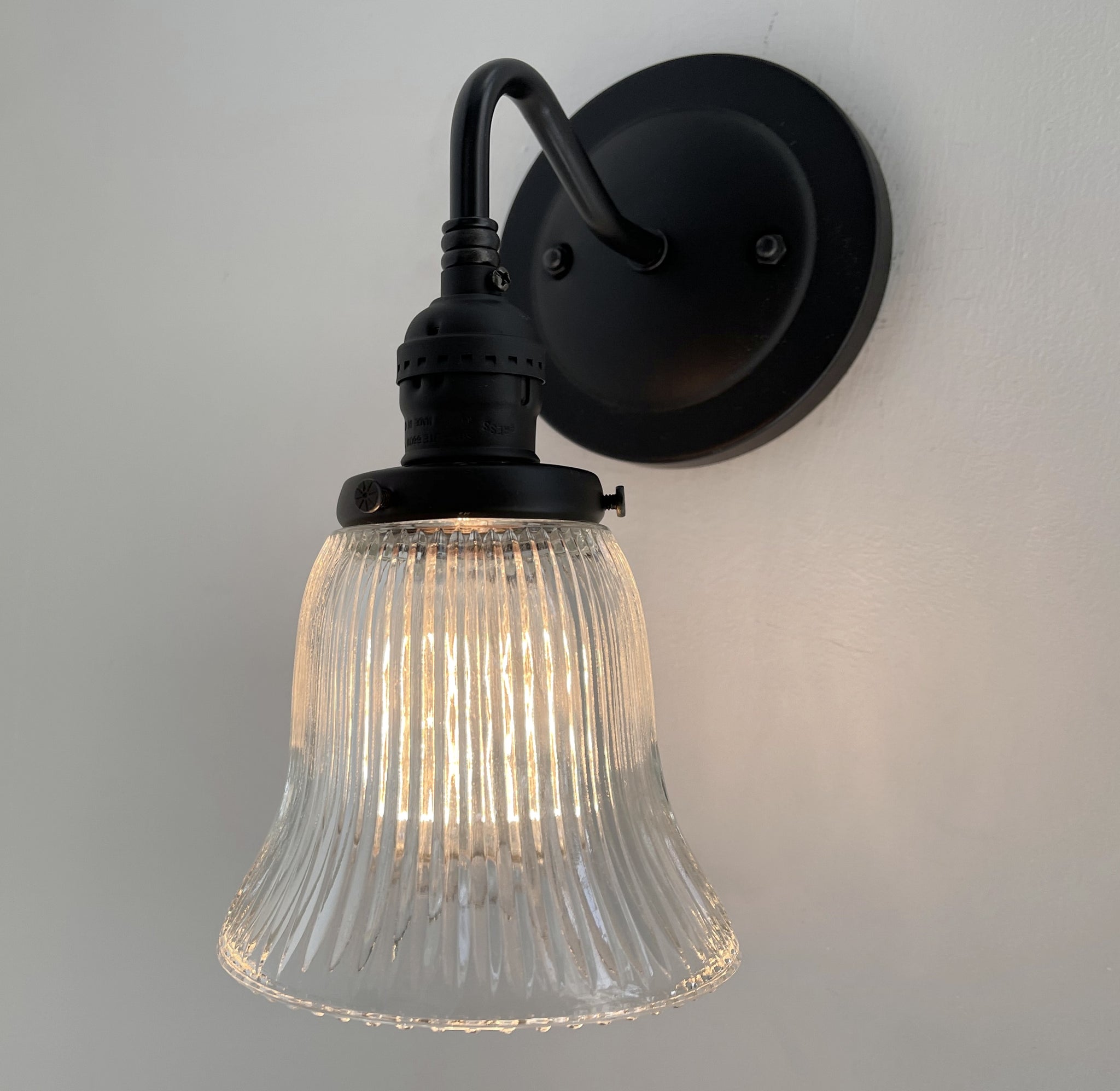 Vintage Glass Wall Sconces