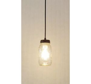 Mason Jar New Quart Pendant Light