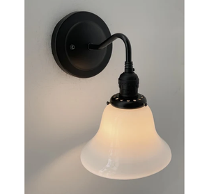 Antique 1930's Milk Glass Wall SCONCE Lighting