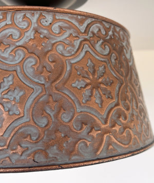 Ornate Copper Ceiling Light