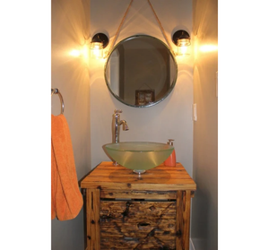 Vintage Mason Jar WALL LIGHT Sconce