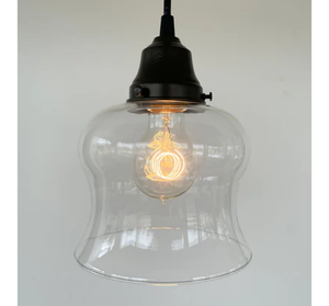 BELL Clear Glass Pendant Light