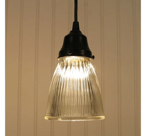 Minimalist Antique Glass Light Pendant or Sconce - The Lamp Goods