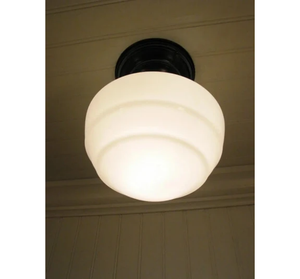 Mushroom Schoolhouse | 7" Ceiling Light Fixture