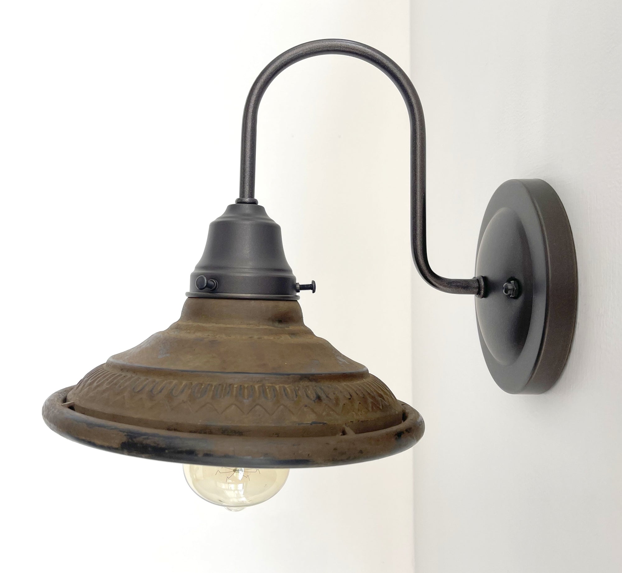 Pre Order - Popular Rustic Industrial Wall Sconce Light Fixture - Arrives May 2025