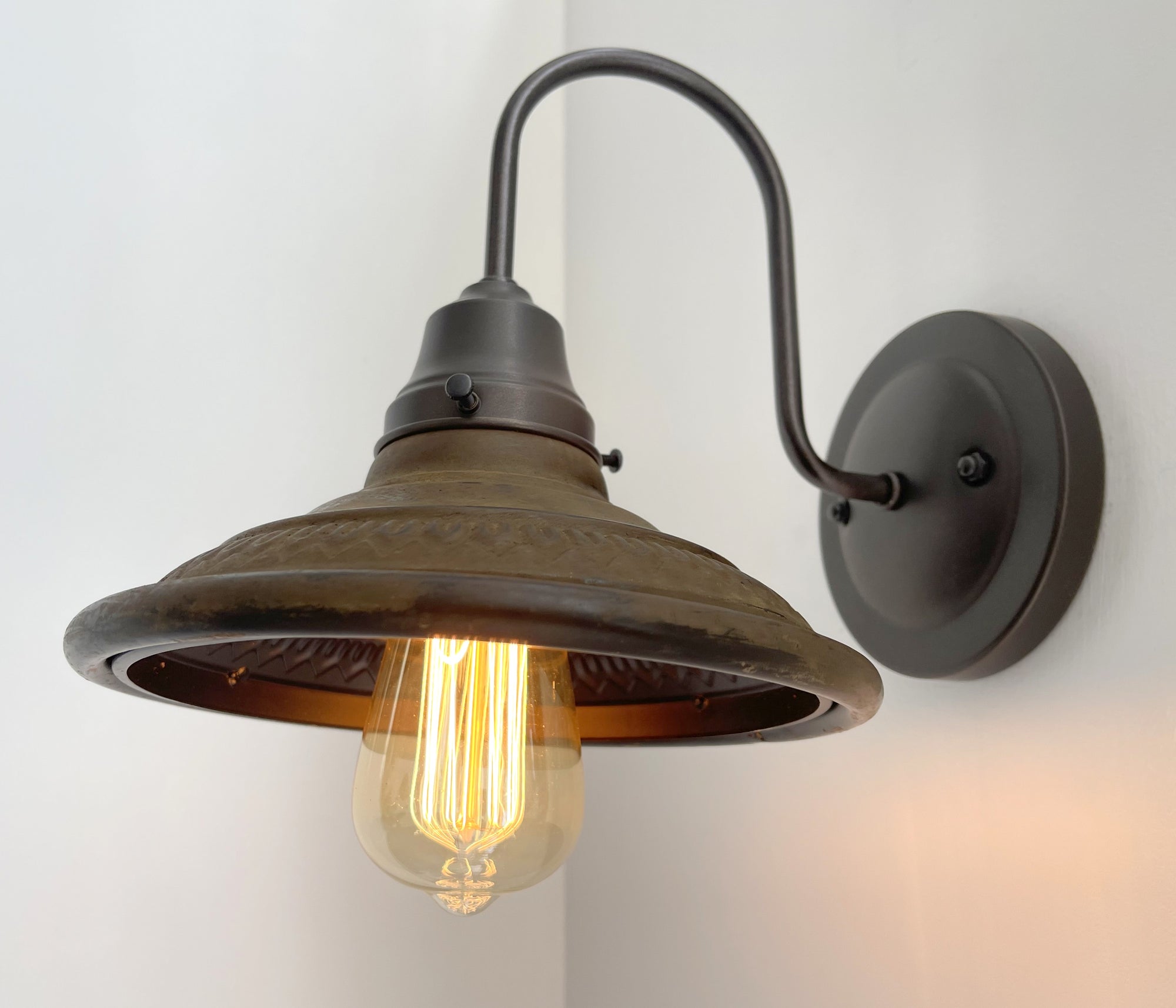 Pre Order - Popular Rustic Industrial Wall Sconce Light Fixture - Arrives May 2025