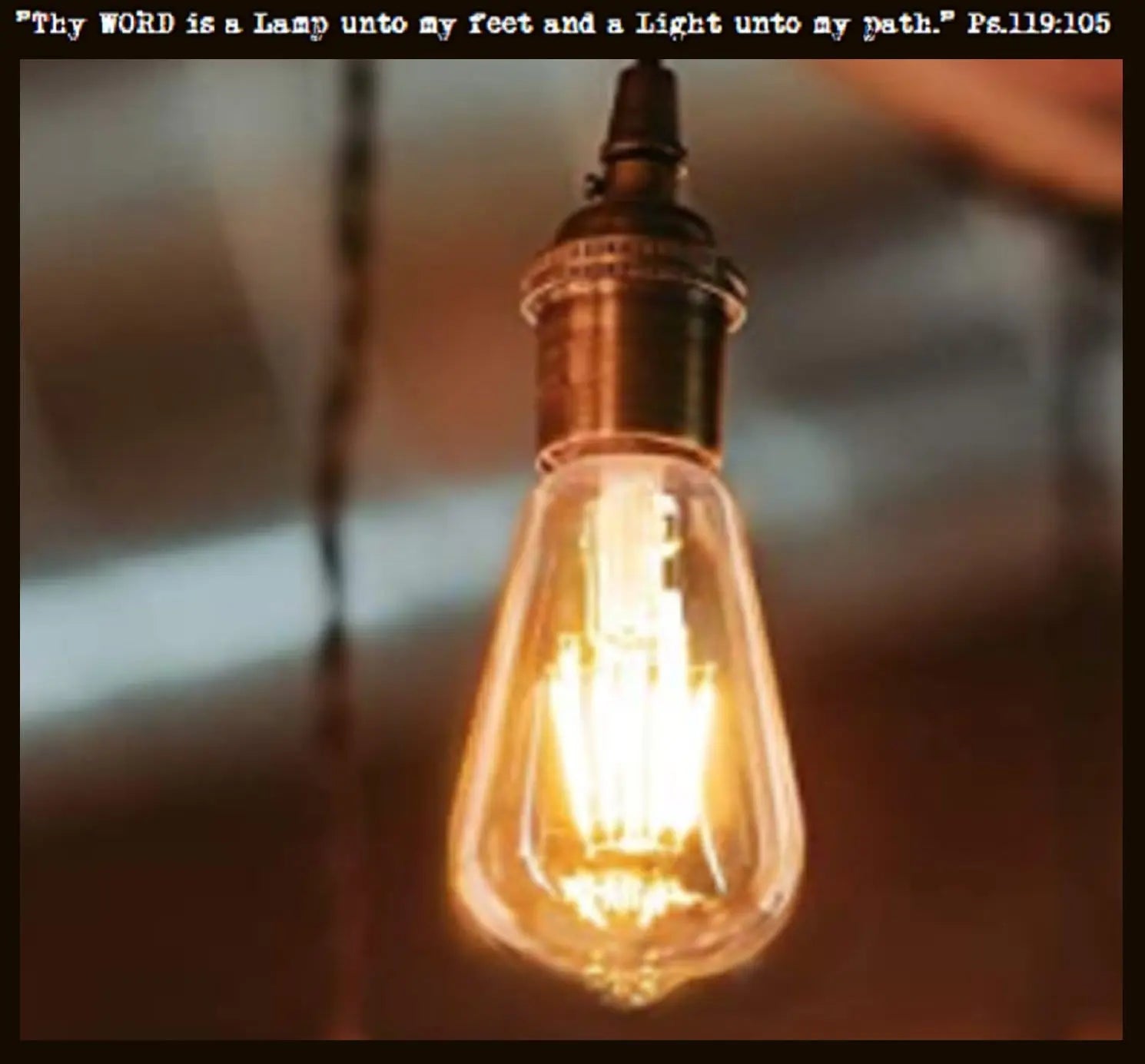 Dimmable LED Edison-style light bulb, 60-watt equivalent, warm light.
