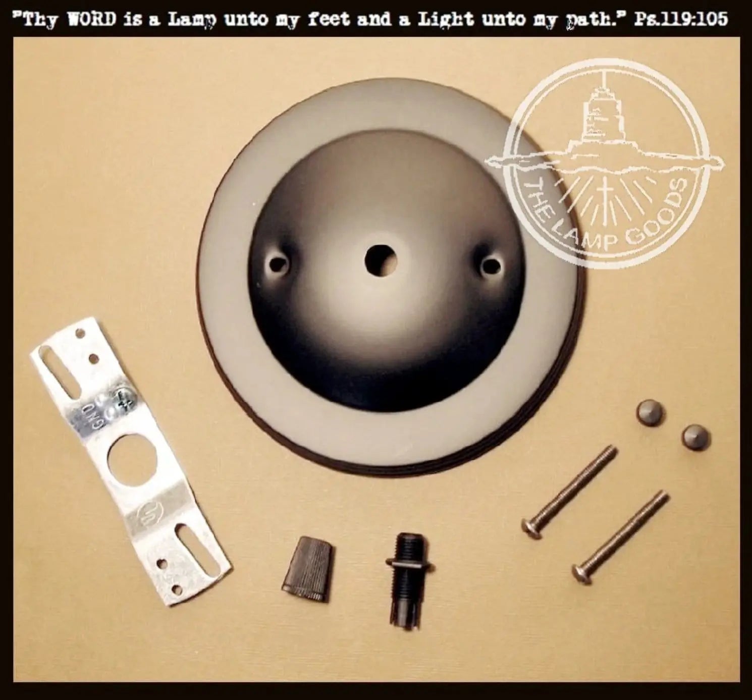 The Lamp Goods CLASSIC ceiling canopy mounting hardware kit
