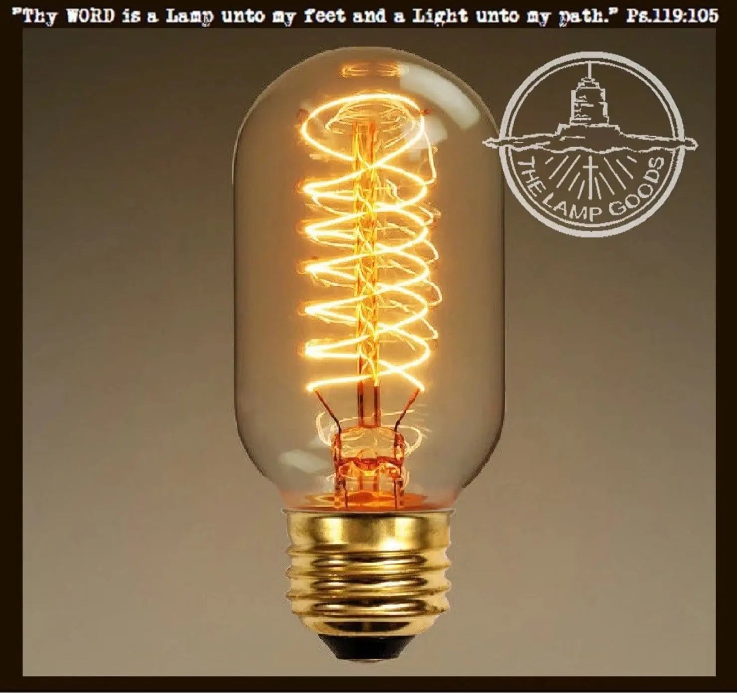 Edison Style Light Bulb for Mason Jar Lighting - 40 watts - The Lamp Goods