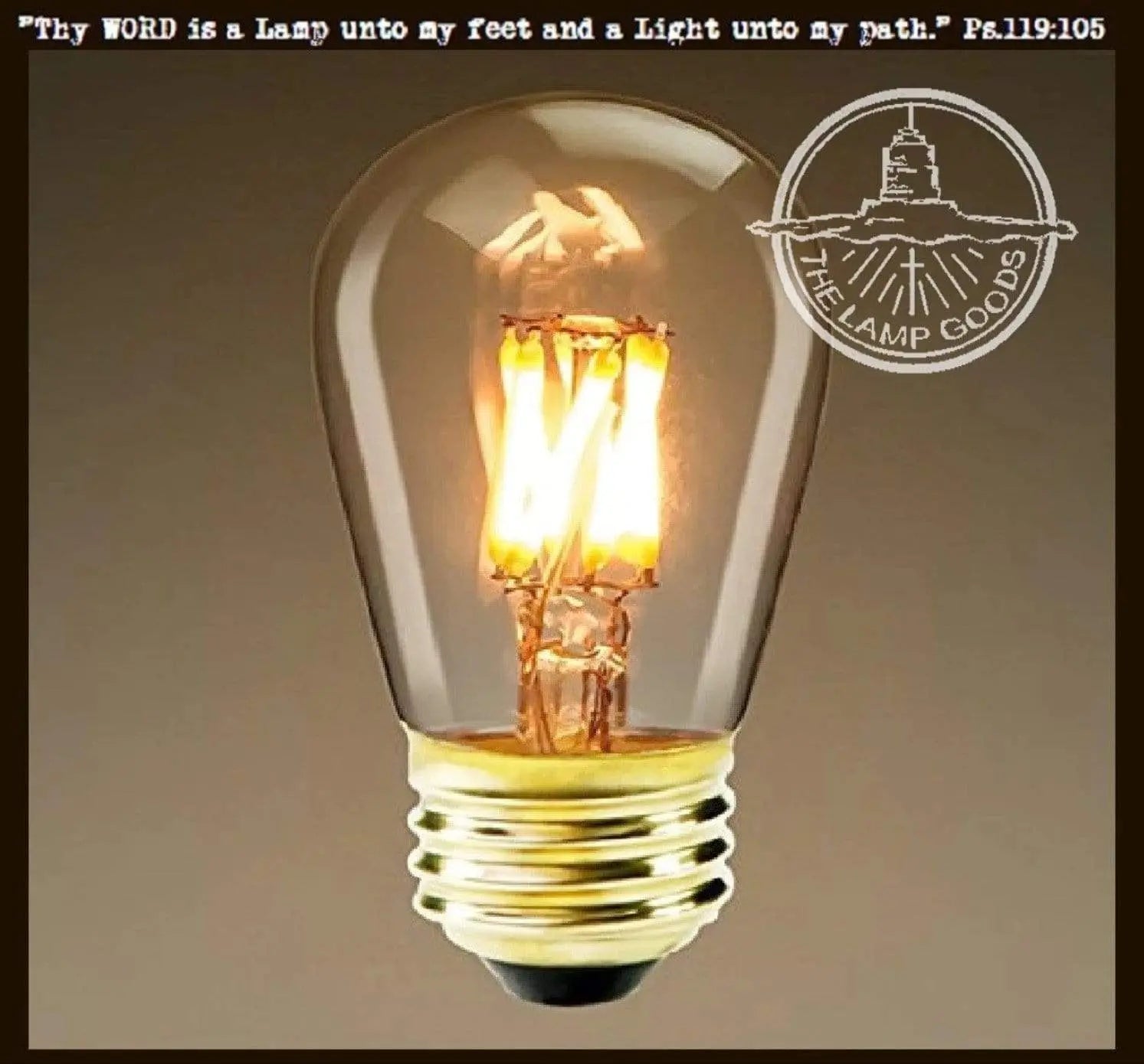 LED Edison Style Light Bulb for Mason Jar Lighting - 40 watts Equivalent - The Lamp Goods