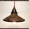 Rustic industrial pendant light, pre-order, ships May 2025.
