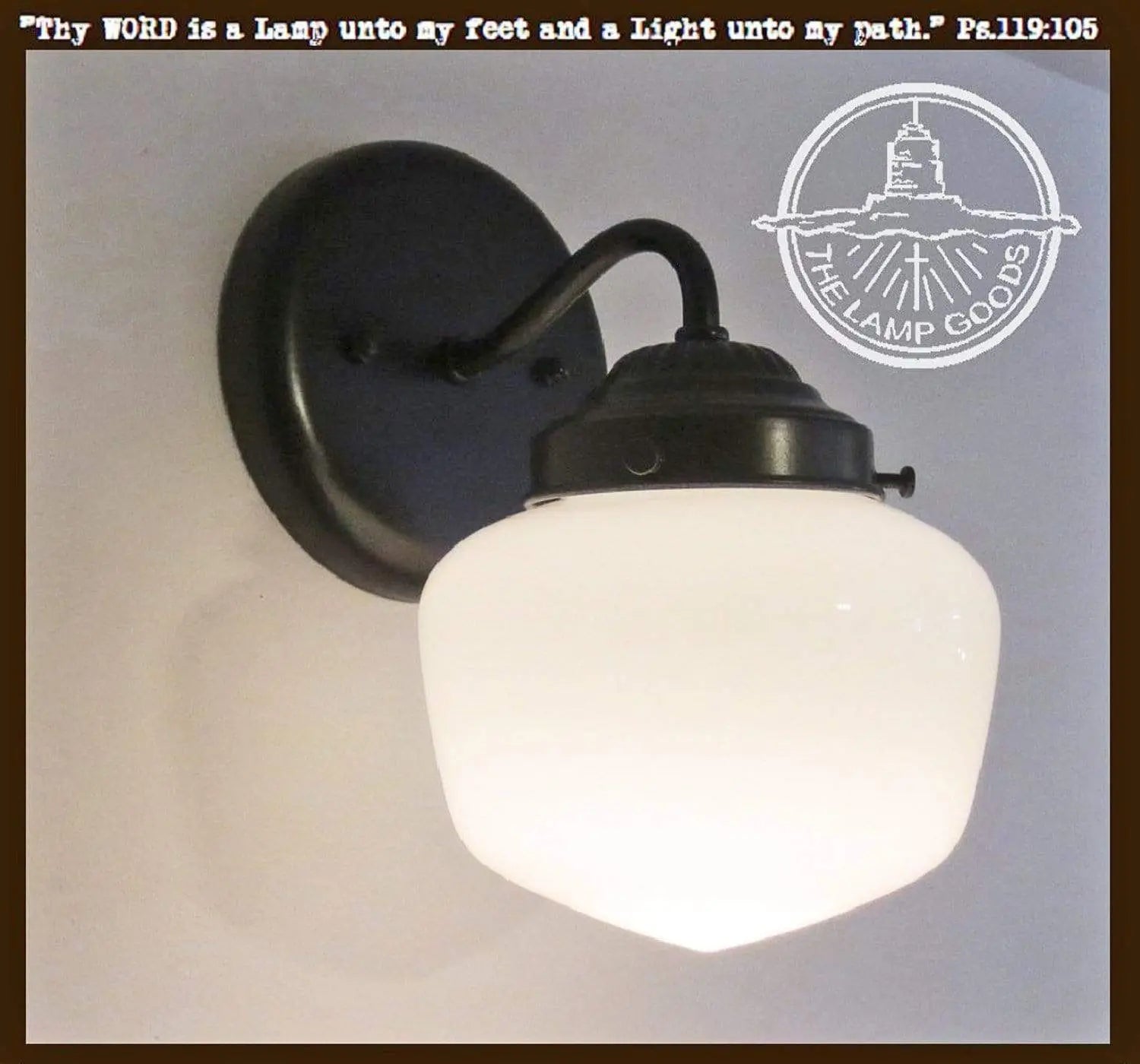 Schoolhouse Sconce Wall Light - The Lamp Goods