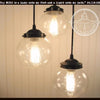 Seeded Glass Chandelier