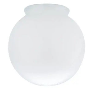 6" Milk Glass Replacement Globe The Lamp Goods