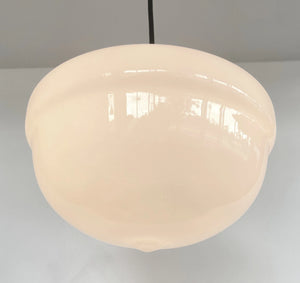 Acorn Milk Glass Pendant Light The Lamp Goods