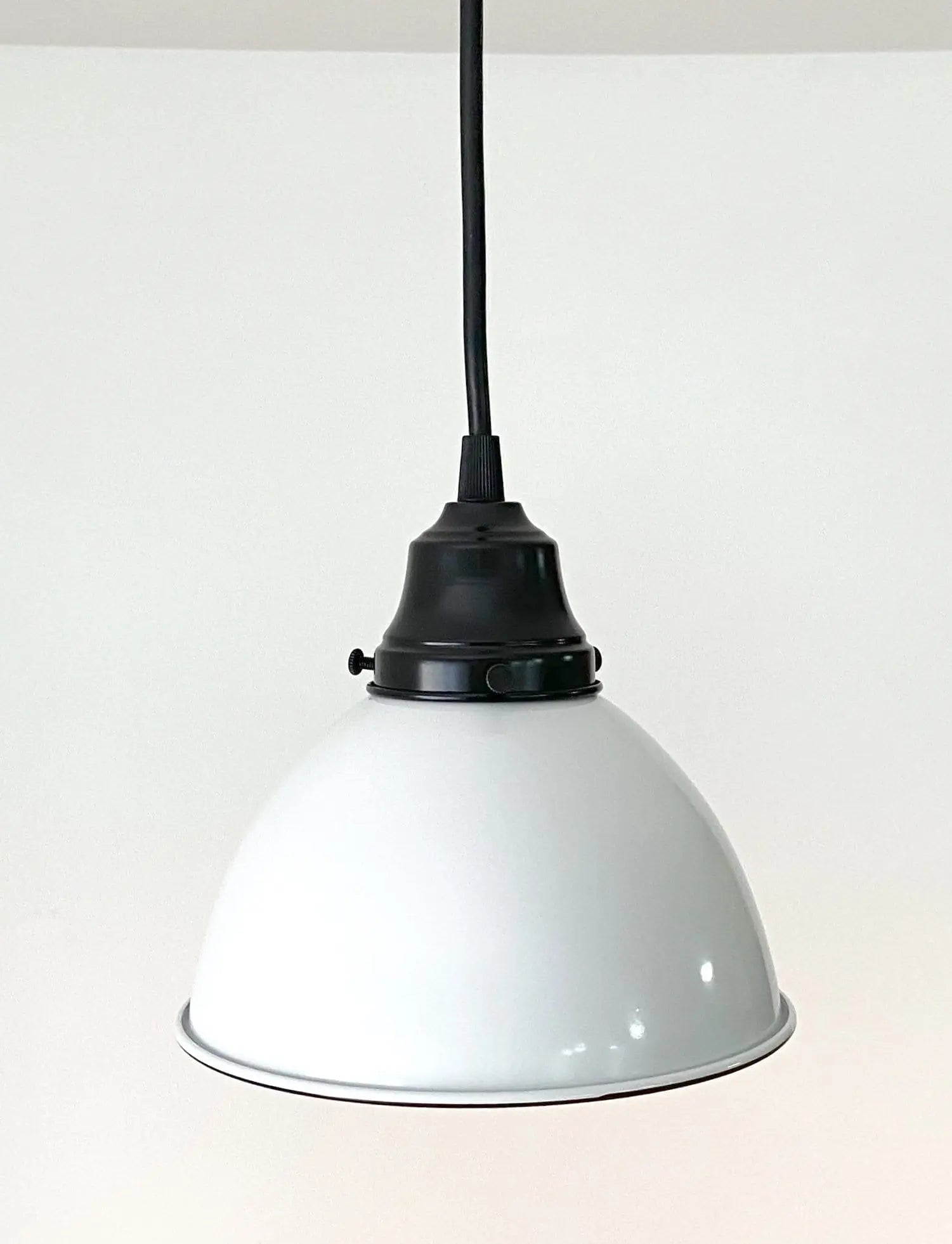Modern Farmhouse White Pendant Light The Lamp Goods