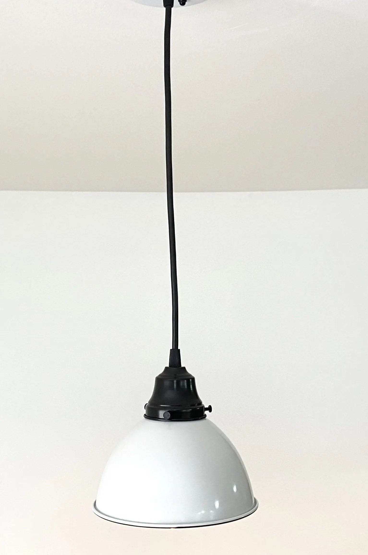 Modern Farmhouse White Pendant Light The Lamp Goods