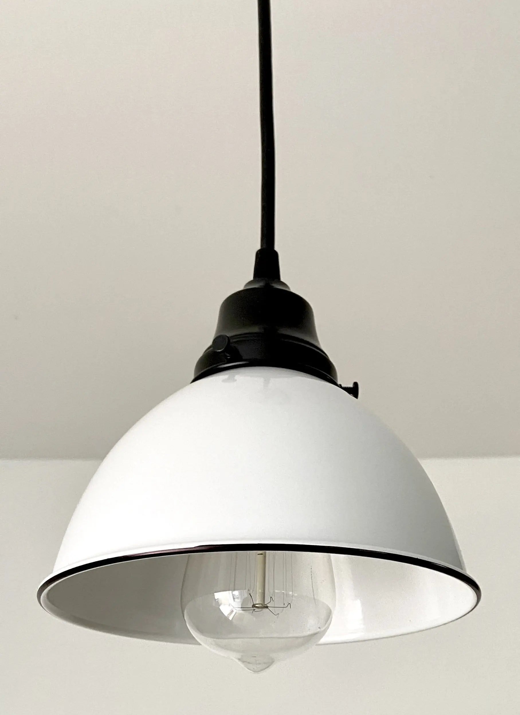 Modern Farmhouse Pendant Light In A White Ceiling Lighting Fixtures The Lamp Goods