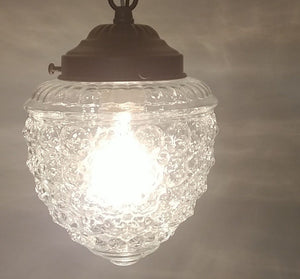 Authentic Vintage Chain Glass Ceiling Light The Lamp Goods