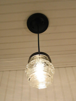 Vintage Porch Glass Pendant Light The Lamp Goods