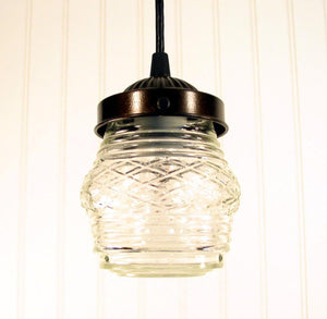 Vintage Porch Glass Pendant Light The Lamp Goods